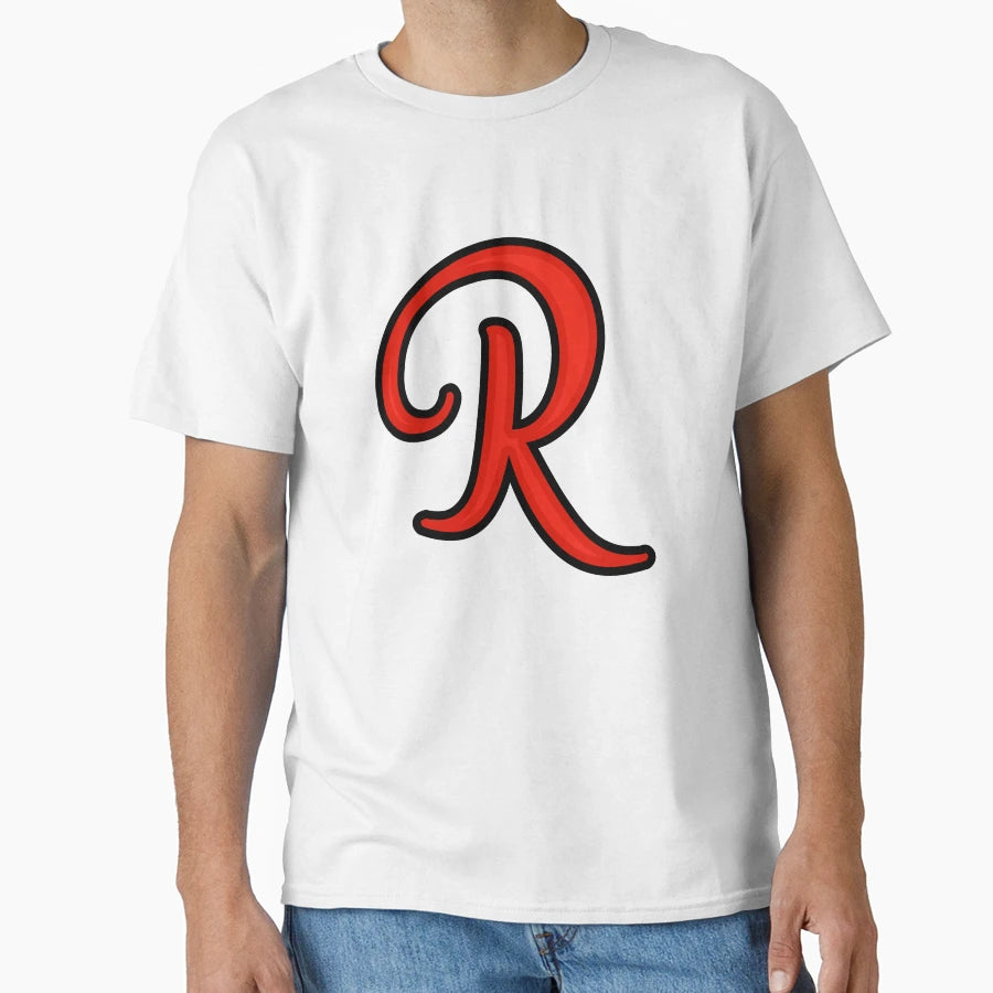 Initial Monogram R T-Shirt - Minimalist Print Unisex - T-Shirt, Sweatshirt, Hoodie