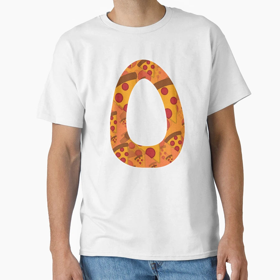 Pizza Monogram Letter O T-Shirt - Streetwear Style Unisex - T-Shirt, Sweatshirt, Hoodie