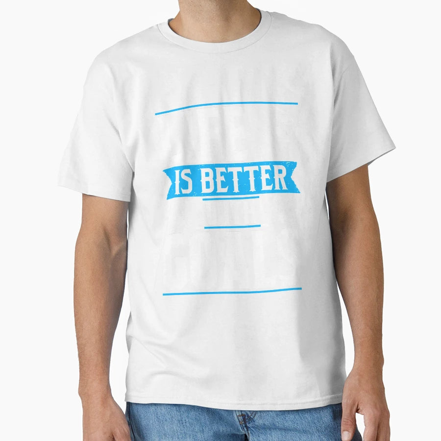 Life Is Better Goals Soccer Goal Scorer T-Shirt - Unique Graphic Unisex - T-Shirt, Sweatshirt, Hoodie