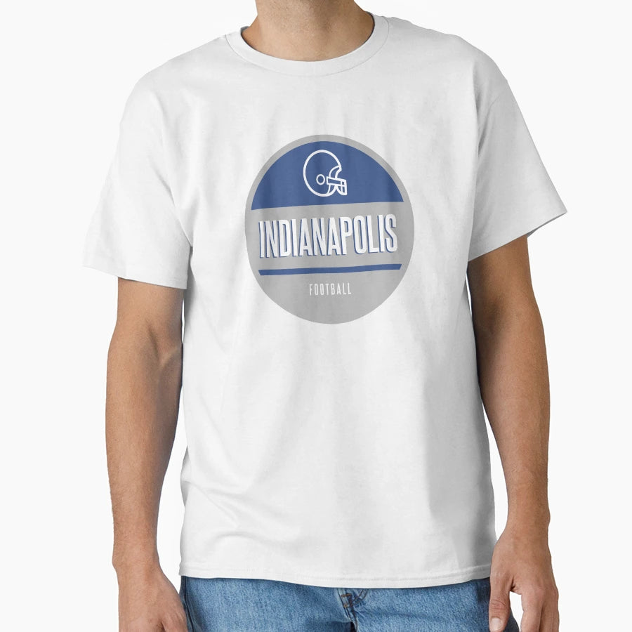 Indianapolis Football T-Shirt - Aesthetic Graphic Unisex - T-Shirt, Sweatshirt, Hoodie