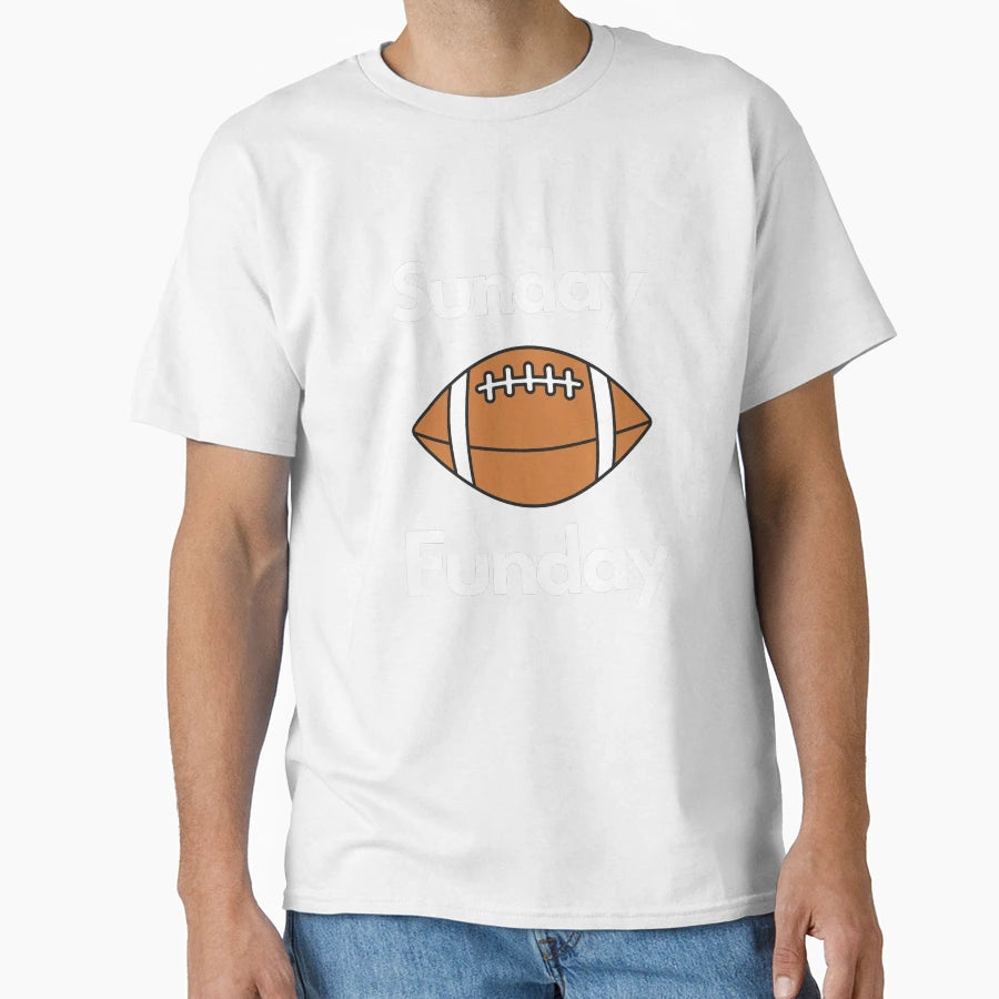 Sunday Funday T-Shirt - Fun Novelty Design for Adults - T-Shirt, Sweatshirt, Hoodie