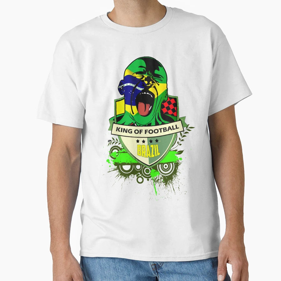 Brazil Futebol T-Shirt - Trendy Graphic Unisex - T-Shirt, Sweatshirt, Hoodie