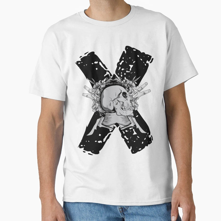 Crossed Skull T-Shirt - Novelty Apparel Unisex - T-Shirt, Sweatshirt, Hoodie