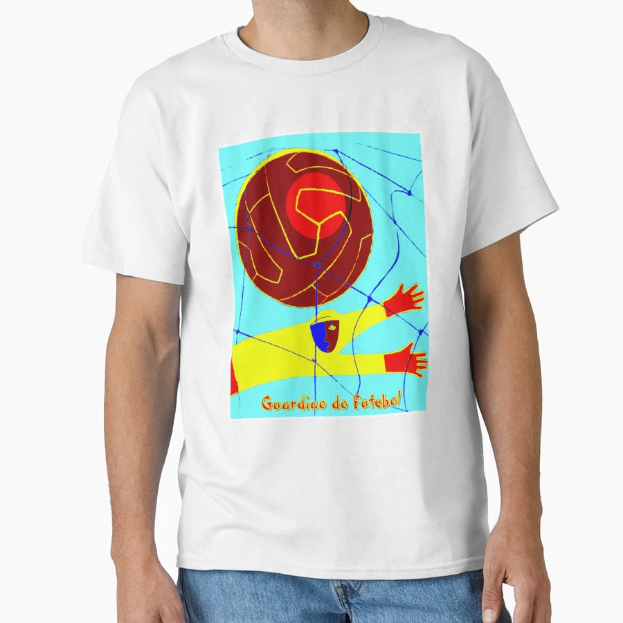 Soccer Guardiao Do Futebol Abstract T-Shirt - Novelty Apparel Unisex - T-Shirt, Sweatshirt, Hoodie