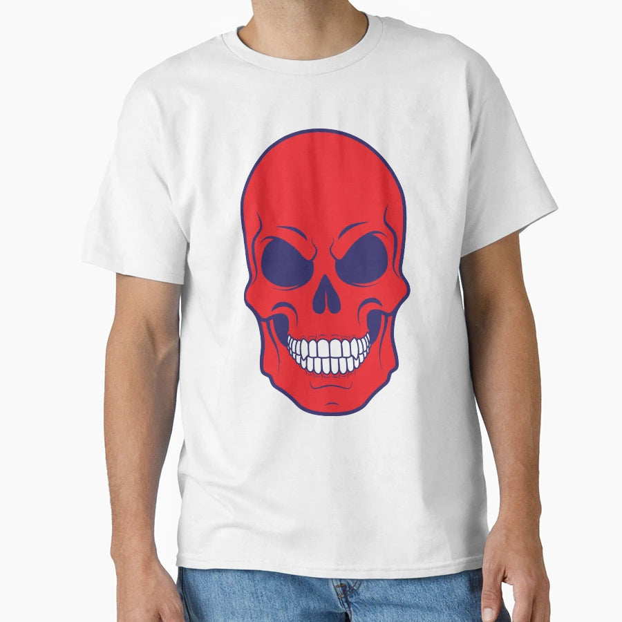 Red Skull T-Shirt - Streetwear Style Men Women - T-Shirt, Sweatshirt, Hoodie