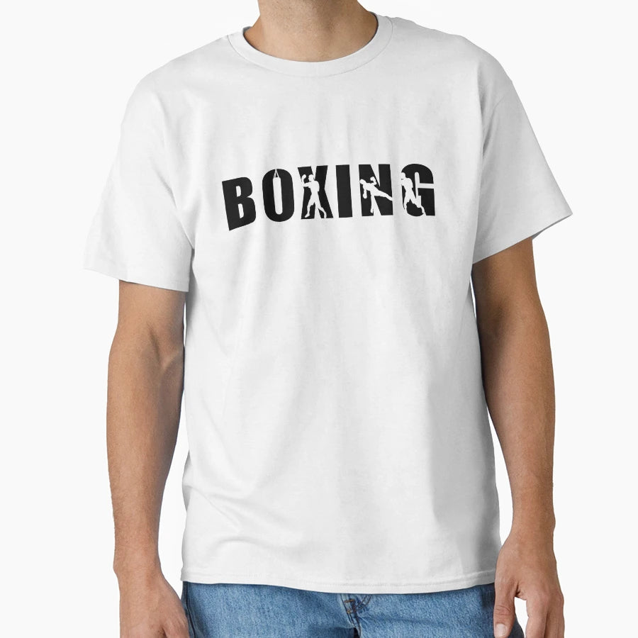 Motivational Training Movements Boxing T-Shirt - Fun Novelty Design Unisex - T-Shirt, Sweatshirt, Hoodie