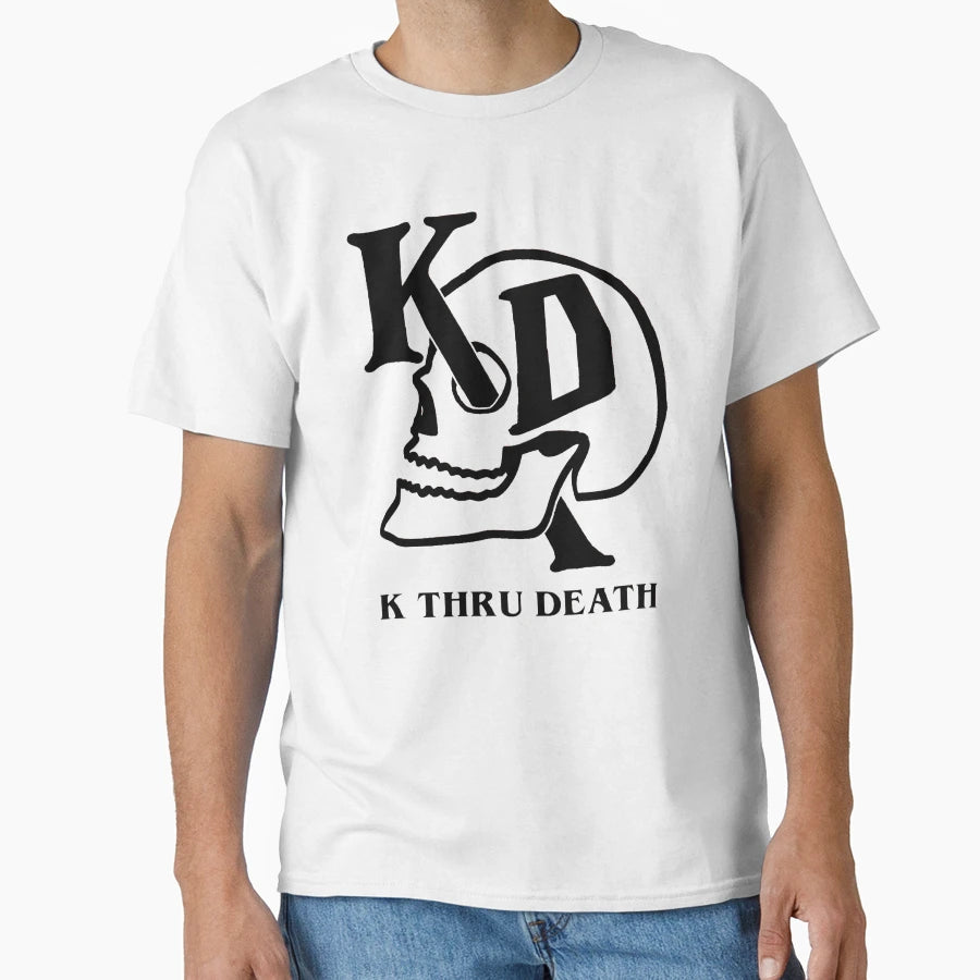 K Death Hard Rock Skull T-Shirt - Fun Novelty Design Unisex - T-Shirt, Sweatshirt, Hoodie