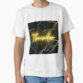 Lightning And Thunder Neon Font T-Shirt - Novelty Apparel Unisex - T-Shirt, Sweatshirt, Hoodie