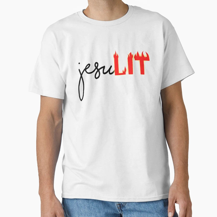 Jesulit T-Shirt - Minimalist Print Unisex - T-Shirt, Sweatshirt, Hoodie