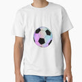 Rainbow Soccer Ball T-Shirt - Minimalist Print Unisex - T-Shirt, Sweatshirt, Hoodie