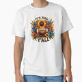Its Fall Yall Autumn Football T-Shirt - Casual Everyday Wear for Adults - T-Shirt, Sweatshirt, Hoodie