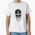 Black Skull T-Shirt - Graphic Print for Adults - T-Shirt, Sweatshirt, Hoodie