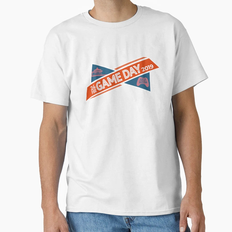2019 Game Day Throwback T-Shirt - Fun Novelty Design for Adults - T-Shirt, Sweatshirt, Hoodie