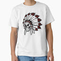 Warrior Skull T-Shirt - Aesthetic Graphic for Adults - T-Shirt, Sweatshirt, Hoodie