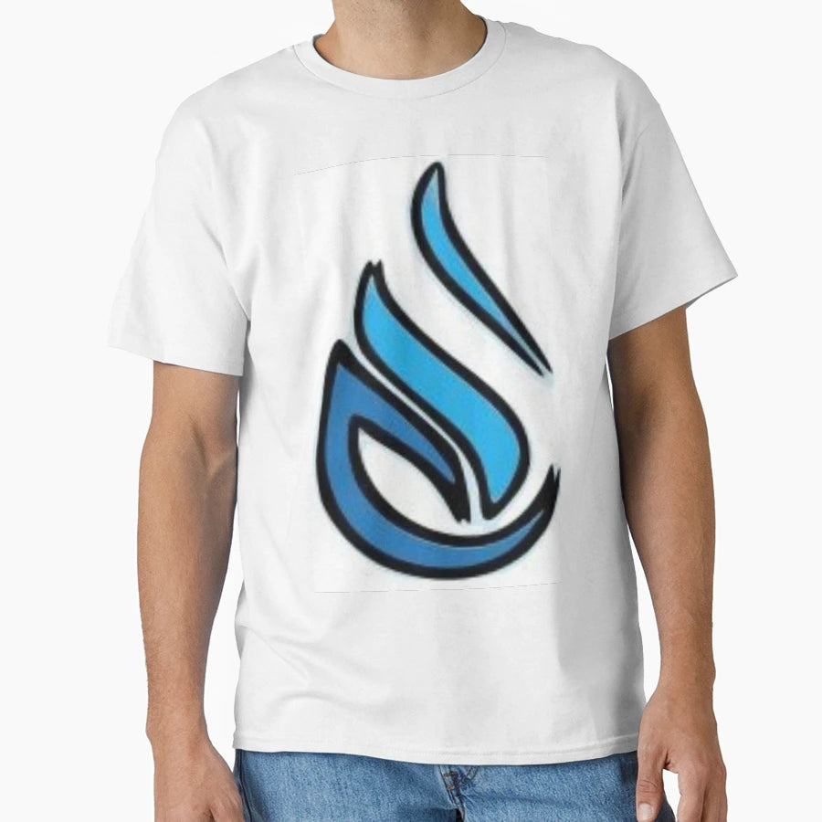 Blue Flame T-Shirt - Aesthetic Graphic for Adults - T-Shirt, Sweatshirt, Hoodie
