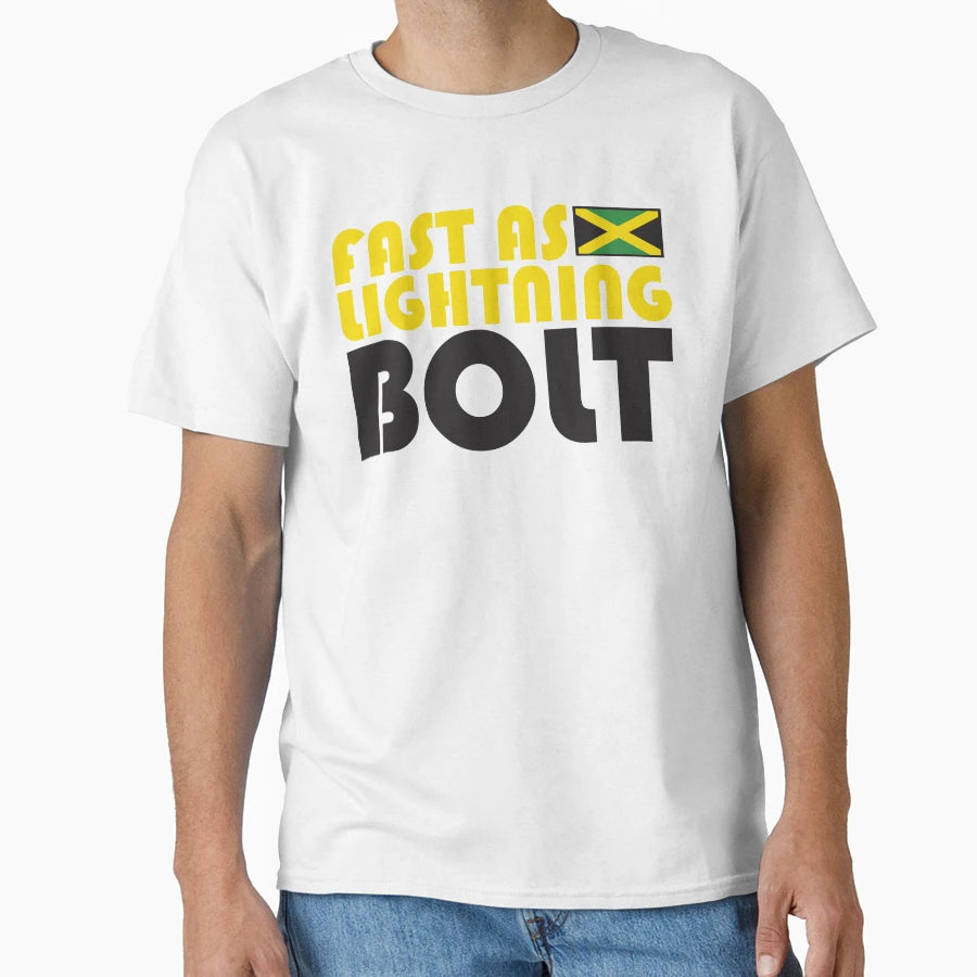 Fast As Lightning Bolt T-Shirt - Custom Art Print for Adults - T-Shirt, Sweatshirt, Hoodie