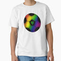 Soccer Love Rainbow T-Shirt - Casual Everyday Wear Men Women - T-Shirt, Sweatshirt, Hoodie