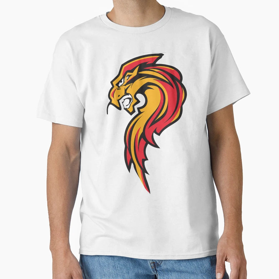 Red Dragon T-Shirt - Minimalist Print for Adults - T-Shirt, Sweatshirt, Hoodie