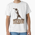 Funny Touchdown Baseball T-Shirt - Fun Novelty Design Men Women - T-Shirt, Sweatshirt, Hoodie