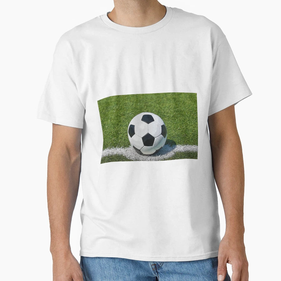 Soccer Ball T-Shirt - Aesthetic Graphic Unisex - T-Shirt, Sweatshirt, Hoodie