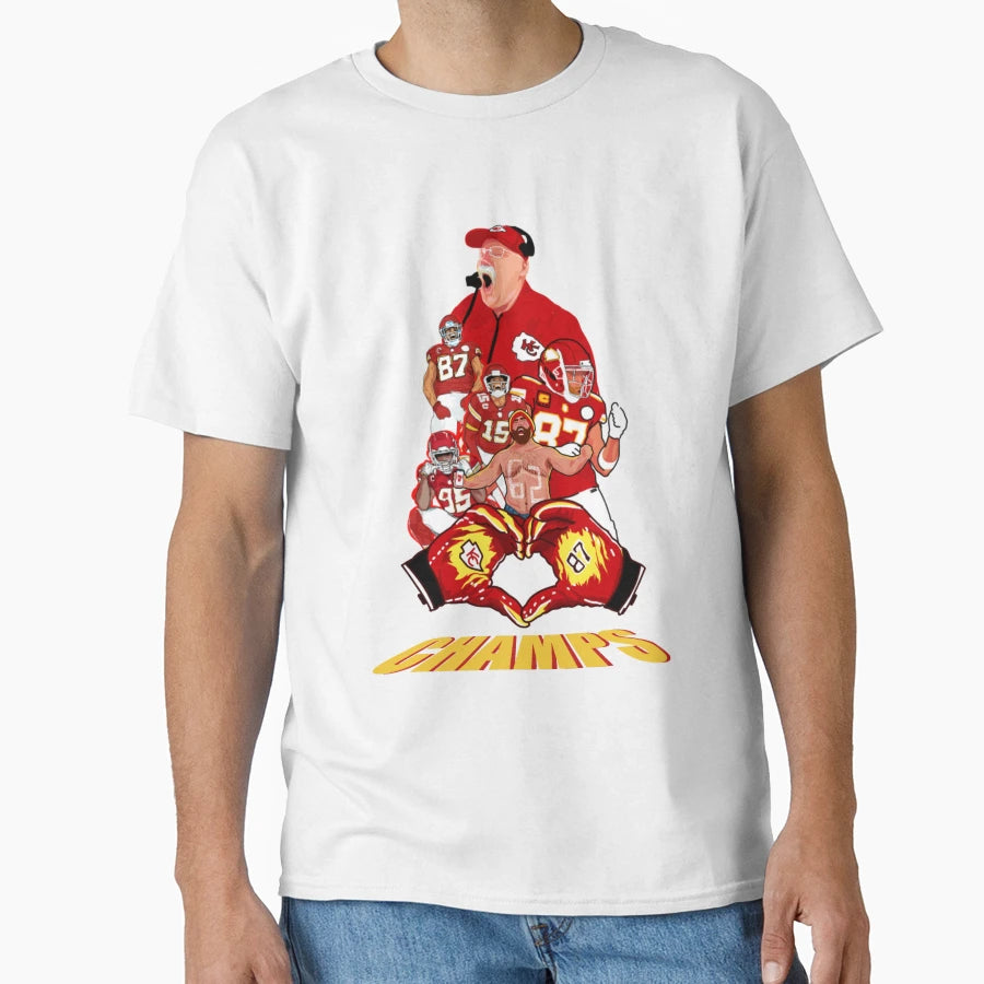 Kansas City Chiefs T-Shirt - Fun Novelty Design Unisex - T-Shirt, Sweatshirt, Hoodie