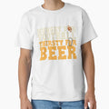 Beer And Football T-Shirt - Unique Graphic for Adults - T-Shirt, Sweatshirt, Hoodie