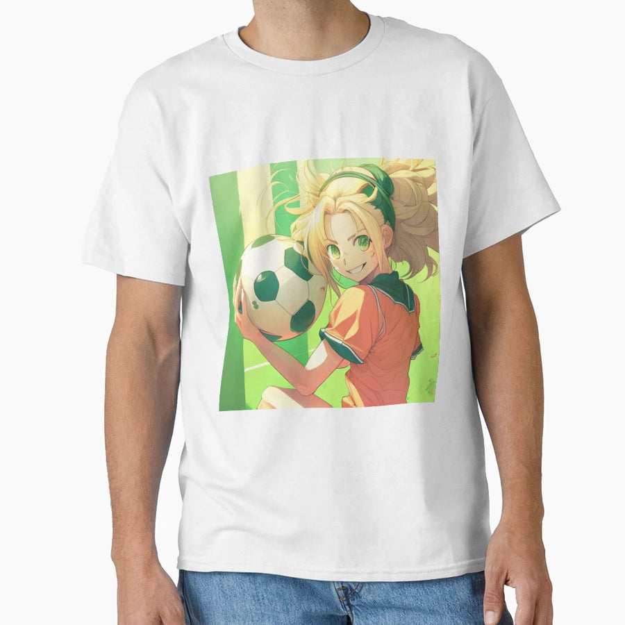 Soccer Anime T-Shirt - Novelty Apparel for Adults - T-Shirt, Sweatshirt, Hoodie