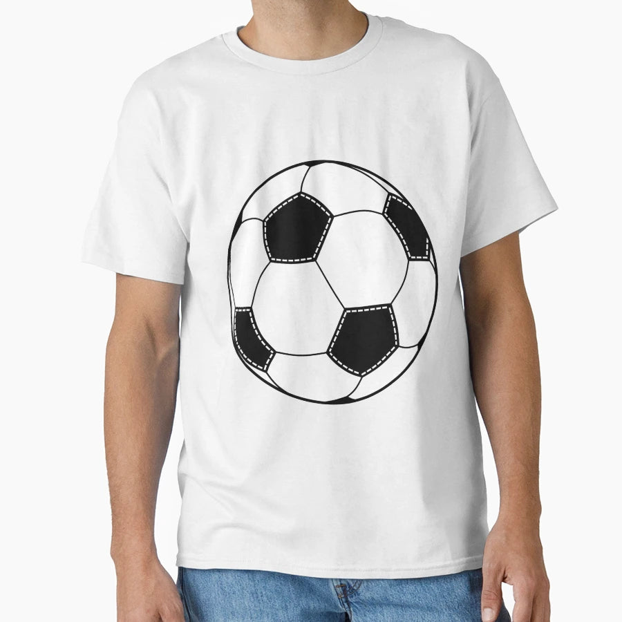 Soccer Ball T-Shirt - Custom Art Print for Adults - T-Shirt, Sweatshirt, Hoodie