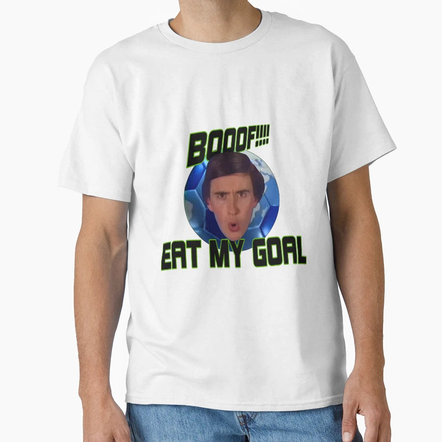Booof Eat My Goal Partridge T-Shirt - Graphic Print Unisex - T-Shirt, Sweatshirt, Hoodie