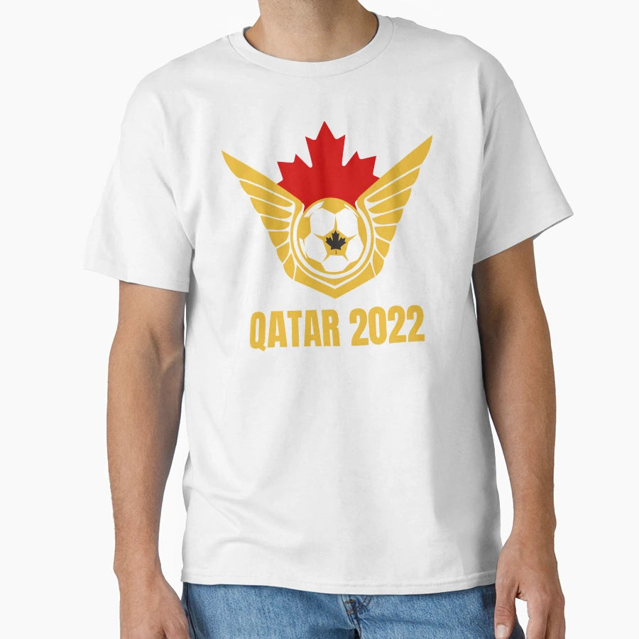Canada Soccer Canada Soccer Team Qatar T-Shirt - Graphic Print Unisex - T-Shirt, Sweatshirt, Hoodie