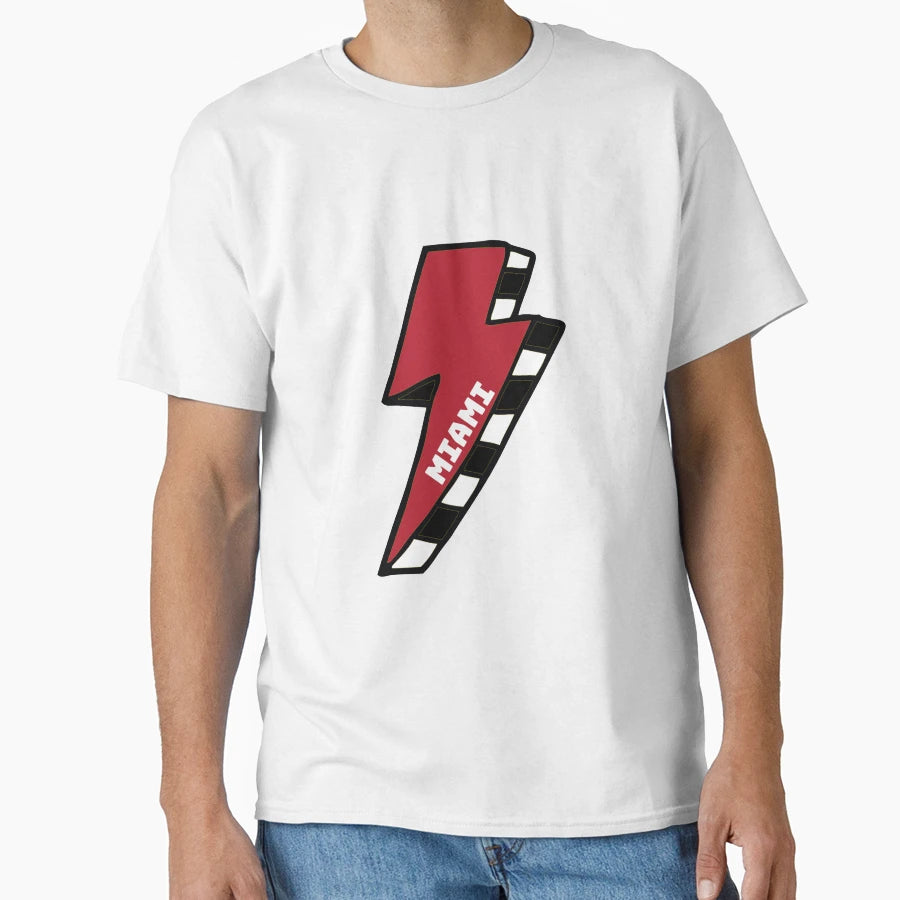Miami Ohio Lightning Bolt T-Shirt - Graphic Print Men Women - T-Shirt, Sweatshirt, Hoodie