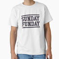 Sunday Funday Patriots T-Shirt - Novelty Apparel Men Women - T-Shirt, Sweatshirt, Hoodie