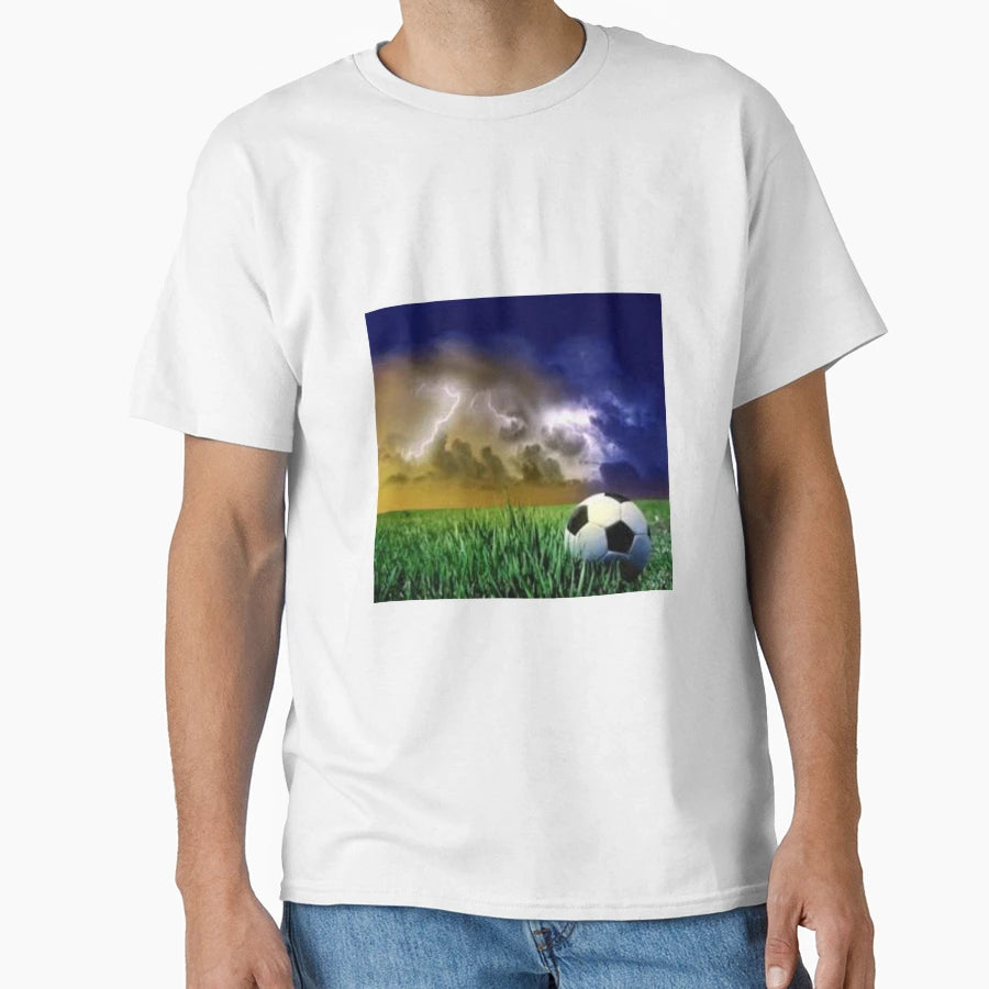 Football Ground Football Lovely T-Shirt - Casual Everyday Wear Men Women - T-Shirt, Sweatshirt, Hoodie