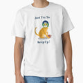 Just Try To Keep Up T-Shirt - Minimalist Print Men Women - T-Shirt, Sweatshirt, Hoodie