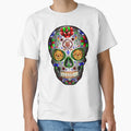 Aa Sugar Skull T-Shirt - Casual Everyday Wear Unisex - T-Shirt, Sweatshirt, Hoodie