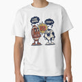 American Football Vs Soccer Vs Badge V2 T-Shirt - Trendy Graphic for Adults - T-Shirt, Sweatshirt, Hoodie