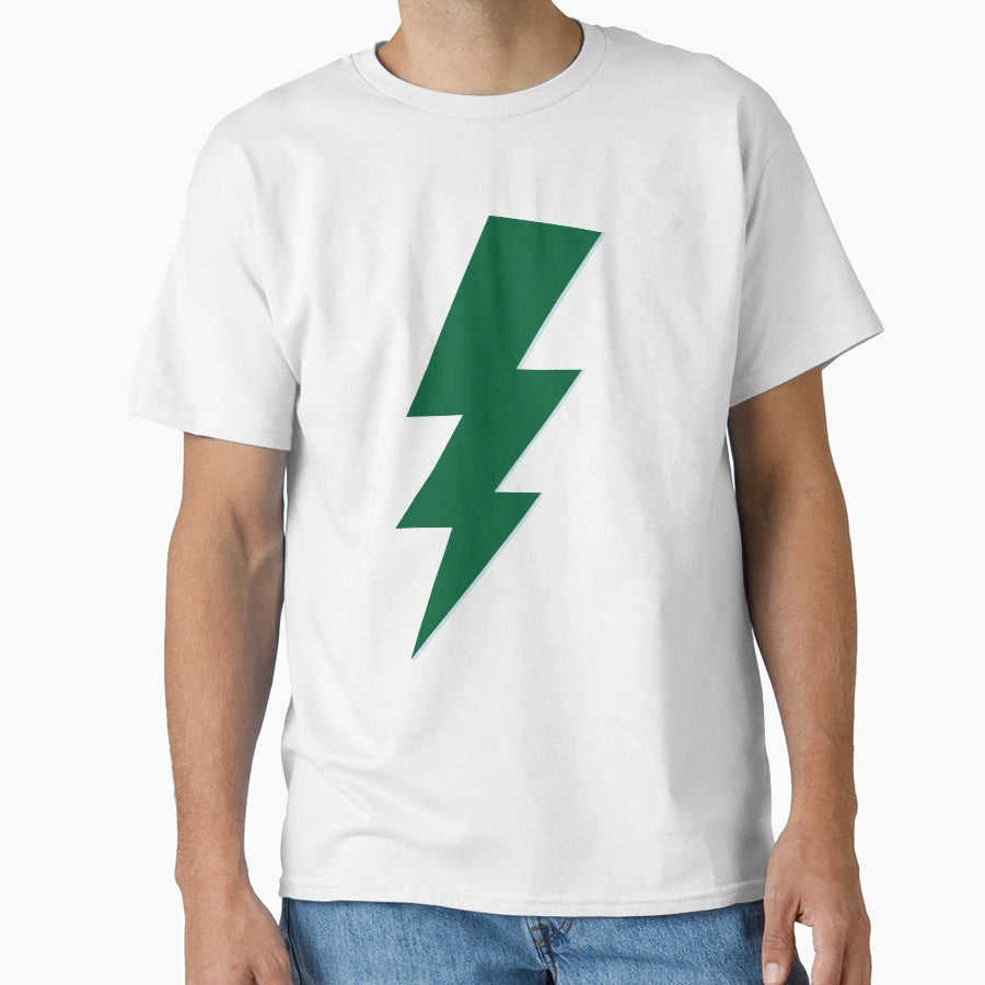 Green Lightning Bolt T-Shirt - Unique Graphic Men Women - T-Shirt, Sweatshirt, Hoodie