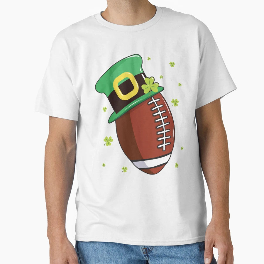 Rugby Football St Patricks Day T-Shirt - Trendy Graphic Unisex - T-Shirt, Sweatshirt, Hoodie
