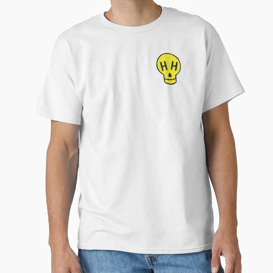 Happy Hippie Foundation Logo Skull T-Shirt - Casual Everyday Wear Unisex - T-Shirt, Sweatshirt, Hoodie