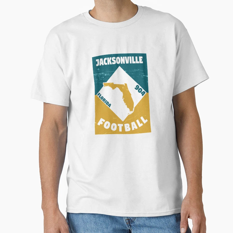 Jacksonville Football T-Shirt - Streetwear Style Men Women - T-Shirt, Sweatshirt, Hoodie