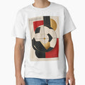 Geometric Soccer Ball T-Shirt - Casual Everyday Wear Men Women - T-Shirt, Sweatshirt, Hoodie