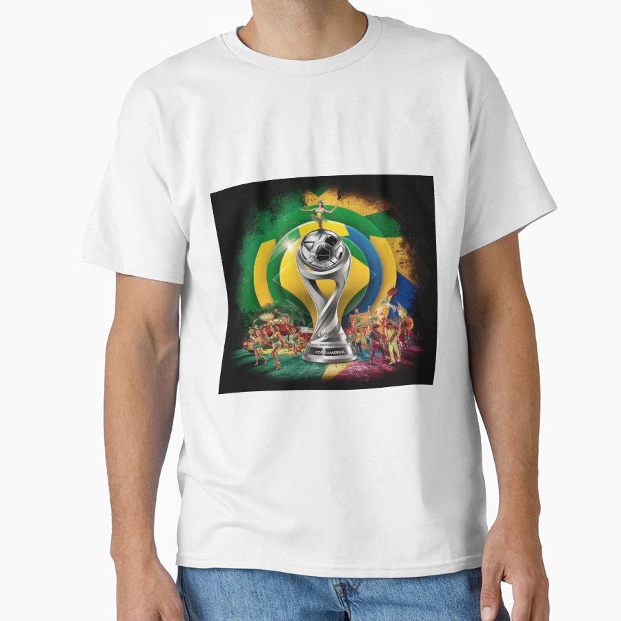 Brazil Copa America T-Shirt - Streetwear Style Men Women - T-Shirt, Sweatshirt, Hoodie
