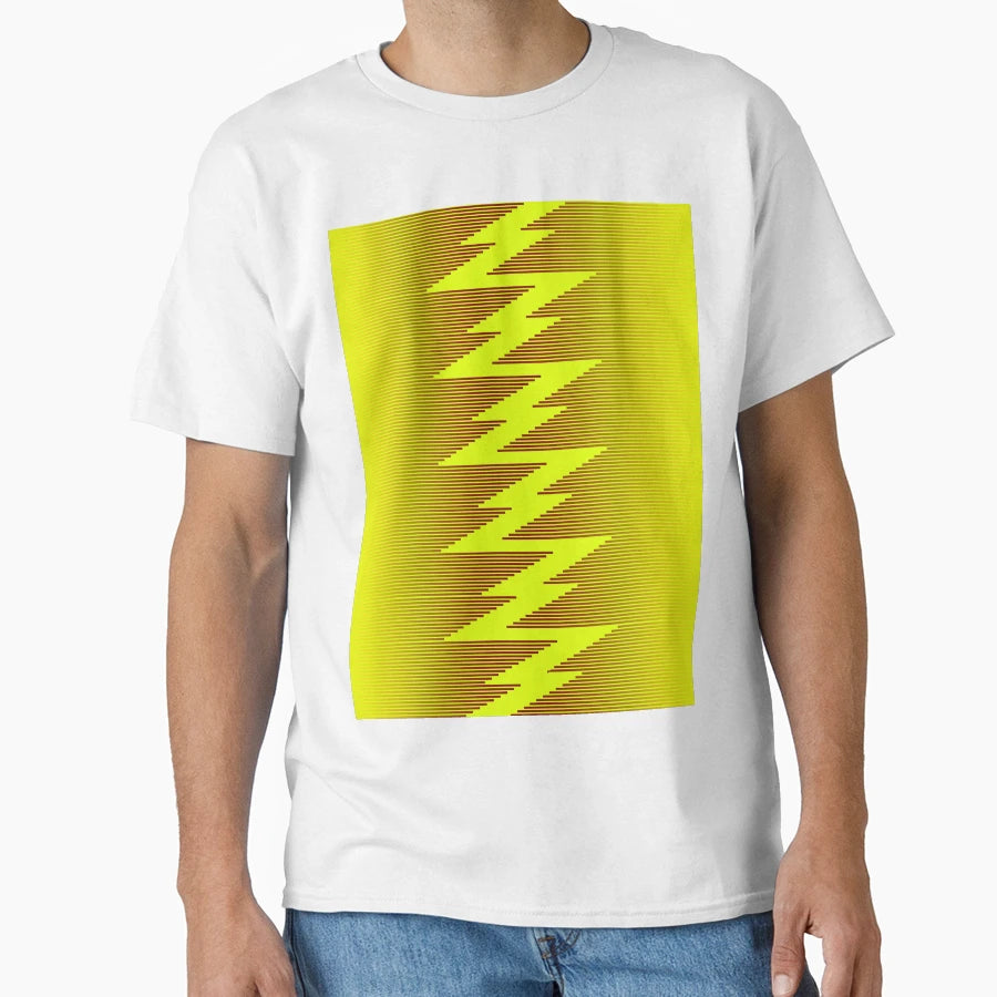 Modern Lightning Bolts Art Home T-Shirt - Minimalist Print for Adults - T-Shirt, Sweatshirt, Hoodie