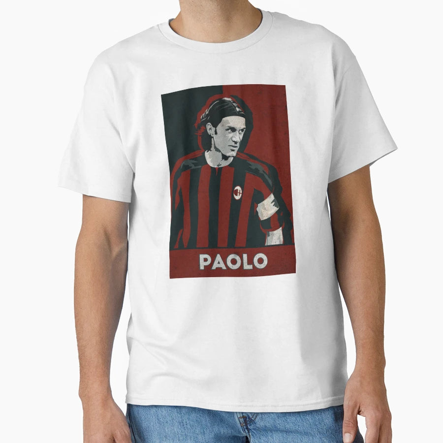 Paolo Maldini T-Shirt - Casual Everyday Wear Unisex - T-Shirt, Sweatshirt, Hoodie