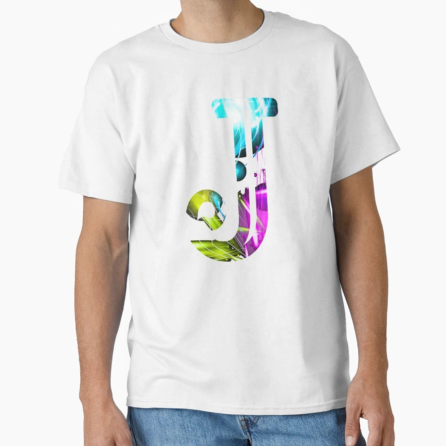 Letter J T-Shirt - Casual Everyday Wear Men Women - T-Shirt, Sweatshirt, Hoodie