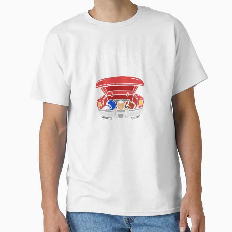 Tailgating Two Football Sports Game T-Shirt - Trendy Graphic Men Women - T-Shirt, Sweatshirt, Hoodie