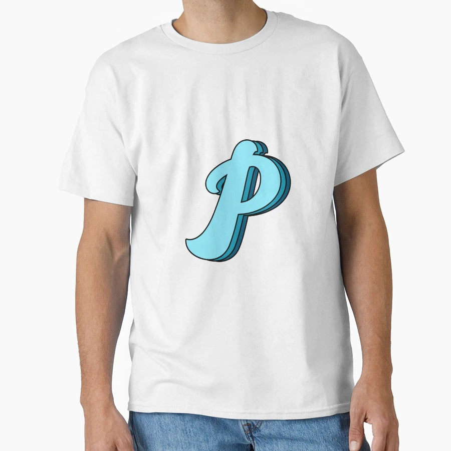 Blue P T-Shirt - Novelty Apparel Unisex - T-Shirt, Sweatshirt, Hoodie