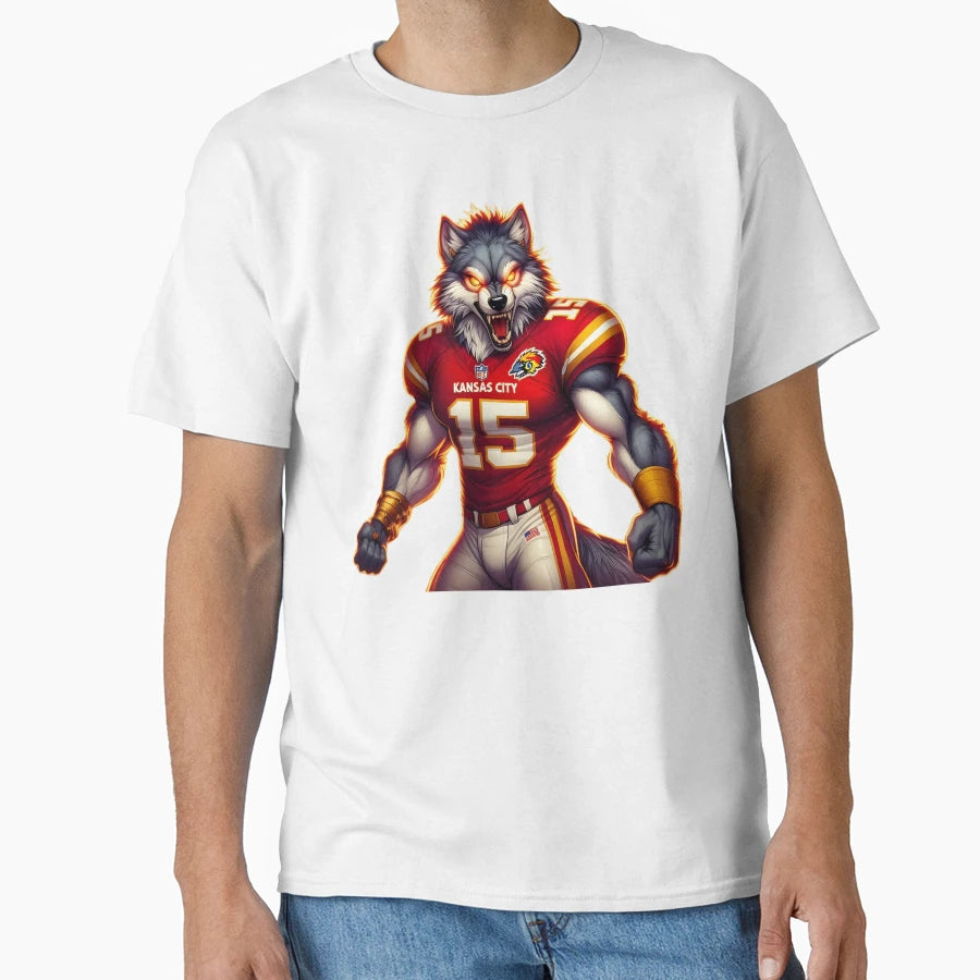 Kc Wolf Super Patrick M T-Shirt - Fun Novelty Design Men Women - T-Shirt, Sweatshirt, Hoodie