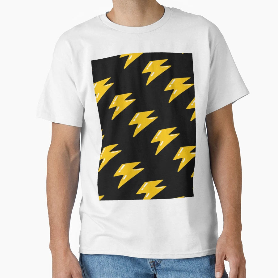 Lightning Wallpaper T-Shirt - Casual Everyday Wear Men Women - T-Shirt, Sweatshirt, Hoodie