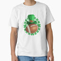 Football Saint Patricks Day T-Shirt - Custom Art Print Unisex - T-Shirt, Sweatshirt, Hoodie